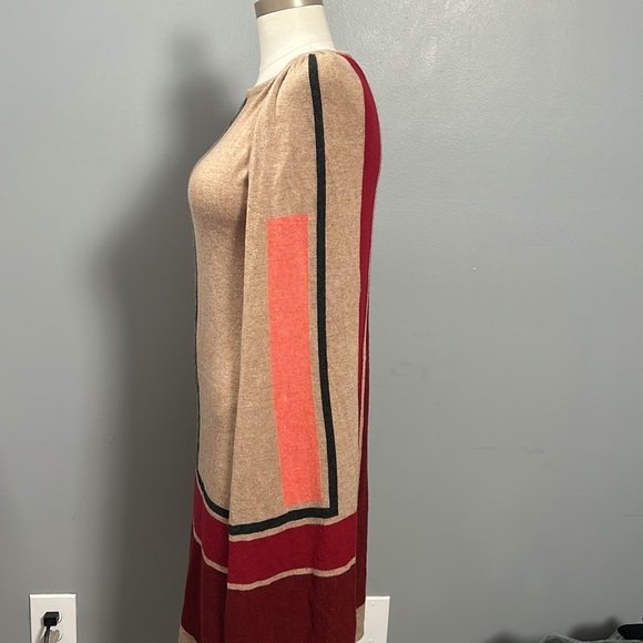 VERTIGO PARIS CAPE Dress Cotton Alpaca Angora blend - Picture 12 of 17